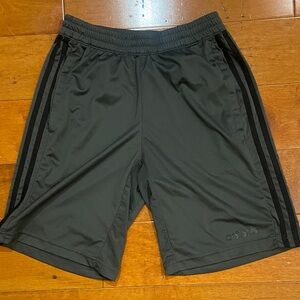 Adidas Men's Dark Gray Athletic Shorts
